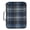 Blue Scottish Tartan, variant on Haosy Accordion File Organizer Zipper Binder 500 Sheet 6-Tab Expanding File Folder Multi-Pocket 1.2 Inch 3 Ring Neautral Gingham Pattern