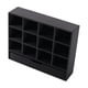 thumbnail image 2 of Caja divisoria de almacenamiento a escala 1:12, miniorganizador, vitrina, bandeja de simulación, diorama, escenario con 12 cuadrículas para mesa de negro, 2 of 9