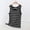 A1382 Gray, variant on Tank Top for Women U Neck Sleeveless Casual Horizontal Striped Pattern Classic Comfort Fit Stretchy Soft Fabric Basic Layering Piece Summer Sleeveless Tops
