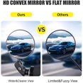 thumbnail image 2 of Bar End Bicycle Mirrors for Handlebars 2PCS, Adjustable 360˚Rotatable Bike Mirrors Handlebar Rearview Mirror for Mountain Road Bike Bicycle, 2 of 7