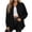 Black, variant on Women Oversized Corduroy Button Front Shacket Lapel Collar Dual Side Pockets Long Sleeve Casual Loose Layering Outer Jacket