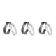 thumbnail image 4 of Minnieouse 2Pcs Couple Rings Adjustable Fashion Romantic Lover for Boys Girls Christmas Type2, 4 of 6