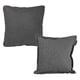 thumbnail image 1 of Set de 2 Cojines Decorativos (1 Cuadrado + 1 Cuadrado Grande) Rivo Gris, 1 of 7