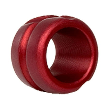 Hot Shot Archery Lightweight Accu Peep Sight 1/4 In Large Aluminum Red EP06