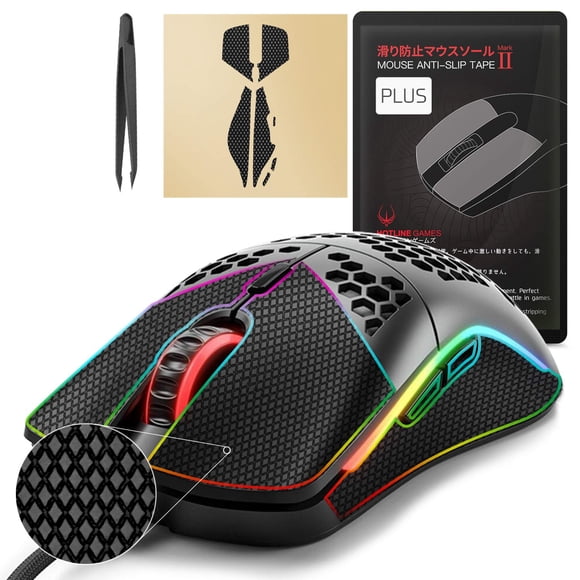 [Grip Upgrade] Hotline Games 2.0 Plus Anti Slip Grip Tape Compatible with Model O- Odin Minus Gaming Mouse Skins Sweat Resistant Cut to Fit Easy to Apply Professional Mice Upgrade