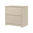 thumbnail image 2 of Bush Furniture Cabot 2 Drawer Lateral File Cabinet, Linen White Oak, 2 of 7