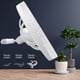 thumbnail image 2 of Foco Led 35w Lampara Ventilador Blanco Frio Natural Calido Efecto Cristal Con Control Dimeable Silencioso 3 Velocidade, 2 of 5