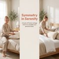 thumbnail image 5 of Unique Bargains 2 Pack Pillowcase Soft Cooling Cotton Pillow Cases Breathable Yellow C, 5 of 5