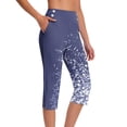 thumbnail image 1 of TaTaai Women's Plus Size High Waisted Capri Leggings Super Stretchy Soft Yoga Pants 7/8 Length Workout Athletic Gym Bottoms Non See Through Control Gift, 1 of 7