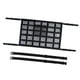 thumbnail image 3 of Organizador de techo de coche Strade Fareast Limited con bolsillo para red de carga grande, 3 of 8