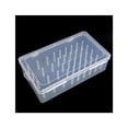 thumbnail image 1 of Bewildely Caja de almacenamiento de hilo de coser PP, portátil, Rectangular, 42 carretes, resistente al agua, estuche para lanas, contenedor, Juguetes de construcción Transparente, 1 of 6