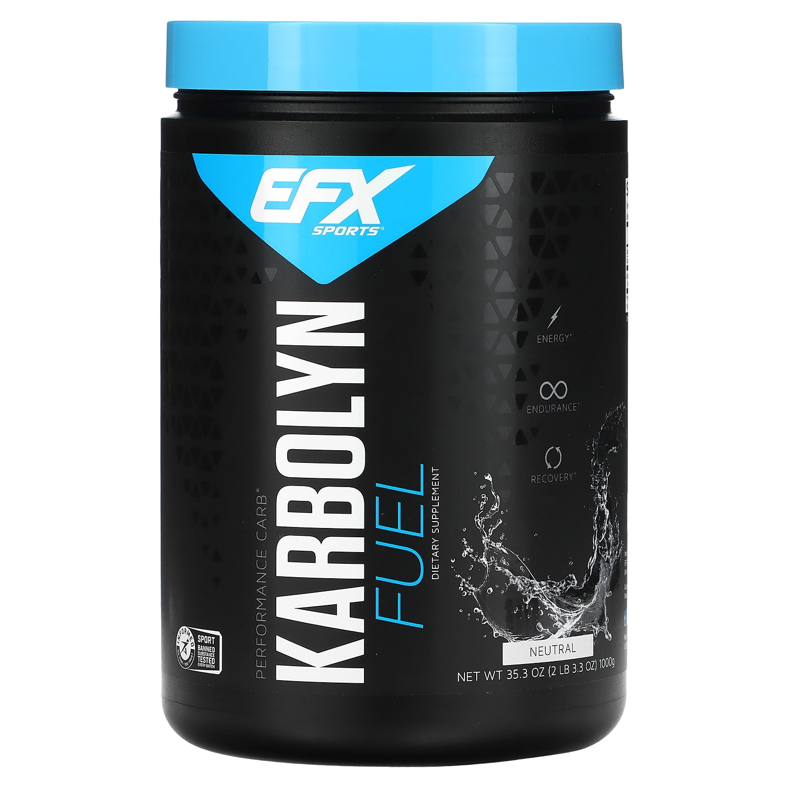 EFX Sports Karbolyn Fuel, Neutral, 2 lb 3.3 oz (1,000 g)