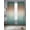 Brown Green, variant on Burnt Orange Teal Ombre Sheer Curtains 72 Inch Length 2 Panels Set, Modern Gradient Abstract Art Voile Window Treatment Rod Pocket Curtains Sheers Drapes for Bedroom/Living Room/Kitchen 52"x72"x2