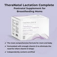 thumbnail image 3 of Theralogix TheraNatal Lactation Complete Postnatal Vitamin Supplement - 13-Week Supply -Breastfeeding Supplement for Women - Infant Vitamin D drops replacement -NSF Certified- 182 Tablet & 91 Softgel, 3 of 7
