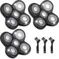 thumbnail image 1 of 5D Head Shaver Replacement Blades, Replacement Heads Compatible for Freebird Head 3 Pack, 1 of 5