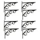 thumbnail image 1 of 8x Soporte para Estante de Pared en apariencia de Soporte para Colgar en Metal 15x12cm, 1 of 9