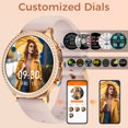 thumbnail image 6 of Cyberdyer I70D3 Smart Watch for Women(Answer/Make Call), 1.32'' Full Touchscreen 20 Sports Modes Pedometer IP67 Waterproof for iOS Android Phones Smartwatch, 6 of 10