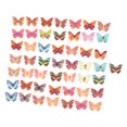 thumbnail image 1 of Wooden Buttons, 50Pcs  Shape Sewing Buttons 2 Holes  For Shoes For Toys For Clothing, 1 of 8