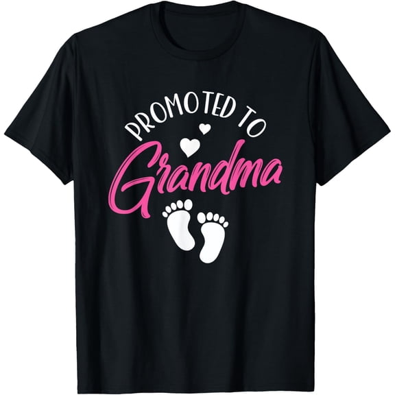 Promoted To Grandma First Time Grandparent Pregnant Cute T-Shirt