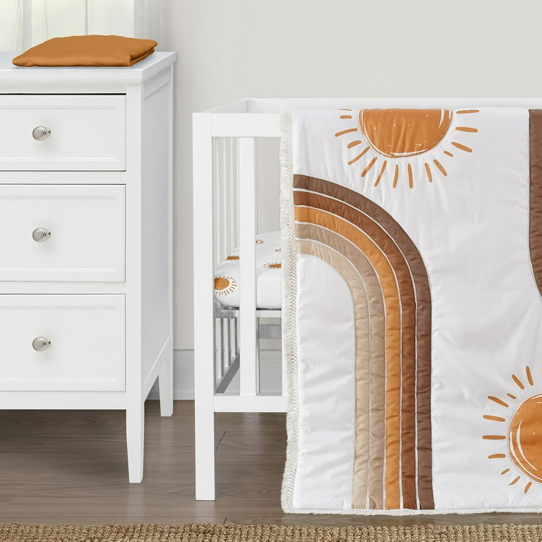 Sweet jojo top mini crib bedding