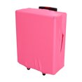 thumbnail image 2 of Funda protectora de equipaje a prueba de polvo, funda protectora elástica para maleta de viaje (rosa S), 1 unidad, 2 of 3