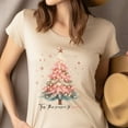 thumbnail image 4 of Tis the Season to Sparkle Shirt | Christmas Tree Lights Graphic Tee, Dark Heather, Size 2XL, 4 of 6