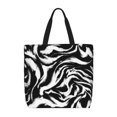 thumbnail image 1 of Balery Leopard And Zebra 2 Bolsa de Mano para Mujeres con Cremallera, Bolsa de Gimnasio con Compartimentos, Bolsa para Laptop, Bolsa para Trabajo, 1 of 7