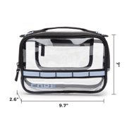 CORE Clear Stadium Approved Handbag with Adjustable Strap, Blue, 2 Liter