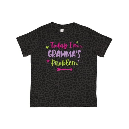 

Inktastic Child Funny Today Im Grammas Problem Gift Toddler Toddler Girl T-Shirt