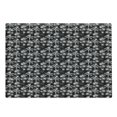 thumbnail image 1 of Tropical Cutting Board, Monochrome Repeating Sketchy Pattern with Exotic Palm Tree Silhouettes, Decorative Tempered Glass Cutting and Serving Board, in 3 Sizes, by Ambesonne, 1 of 2