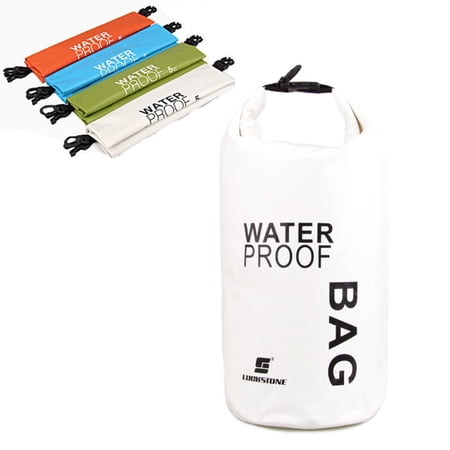 Waterproof Dry Bag  5L/10L/15L Roll Top Lightweight Dry Bag Backpack for Swimming  Boating  Camping and Beach