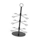 thumbnail image 5 of Soporte para árboles de cócteles, estante de almacenamiento de 3 niveles con 12 soportes, estante de almacenamiento para copas de vino para negro, 5 of 8