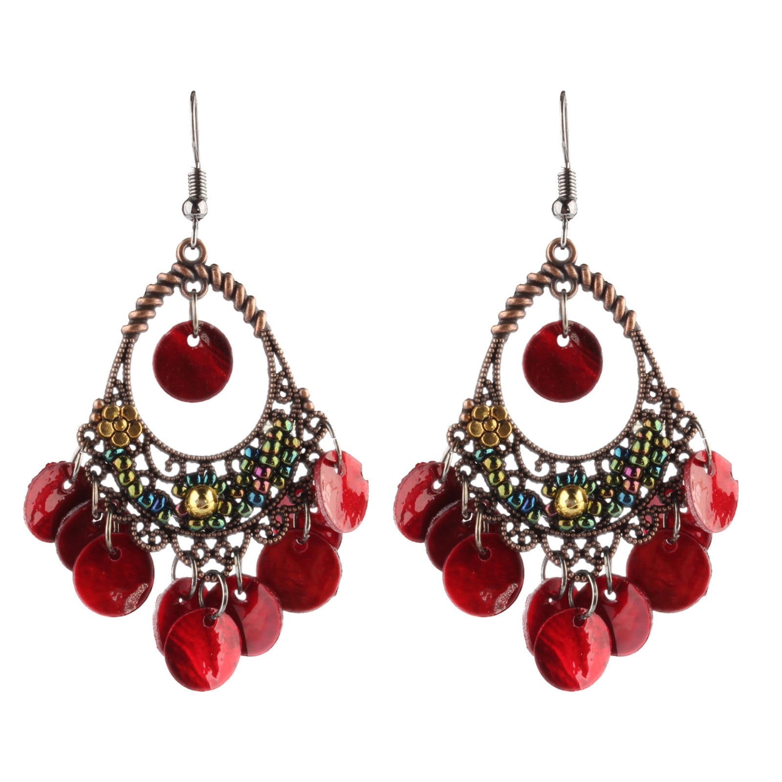 Clearance Jewelry Under 5 VerPetridure Vintage Style Colorful shells