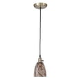 thumbnail image 3 of B&P Lamp® Satin Black Turn Knob Pendant Lamp Socket And Canopy Set, 3 of 3