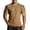 Khaki, variant on Men Casual Summer Print Tee with Breathable Raglan Sleeves for Everyday Comfort and Easy Styling