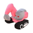 thumbnail image 1 of Excavadora de Peluche Strade Fareast Limited Juguete de Construcción Interactivo Rosa, 1 of 8