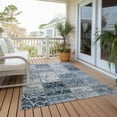 thumbnail image 6 of Addison Rugs Chantille Indoor/Outdoor Transitional Panel Denim Washable Rectangle Rug, 8' x 10', 6 of 6