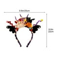 thumbnail image 3 of Halloween Pumpkin Headband DIY Kit for Children, Glow-in-the-Dark Pipe Cleaner Materials for Party Dress-Up and Spooky Fun, 3 of 7