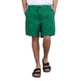 thumbnail image 4 of Men's 6" Elastic Waist Twill Cargo Shorts, Vermont Green, L, 4 of 5
