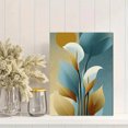 thumbnail image 2 of Calla Lily Abstract Canvas Print Wall Art for Living Room Bedroom Dining Room Office Entryway Hotel Decor, 2 of 8