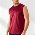 thumbnail image 7 of Men's Muscle Tank Tops, Breathable Sleeveless Shirts for Running, Gym & Daily Wear, 7 of 7