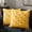 Yellow, variant on Halloween Pillow Covers 18x18 inch Set of 2 Yellow Ghost Throw Pillow Cases Soft Plush Faux Fur Wool Couch Cushion Case for Chair Sofa Bedroom Living Room Home Decor PTK03H18