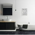 thumbnail image 2 of Stupell Industries Bathroom Rules Checklist Graphic Art White Framed Art Print Wall Art, Design by CAD Designs, 2 of 7