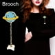 thumbnail image 1 of onlyliua Ofertas Del Día Por Tiempo Limitado Broches de Astronauta de La Tierra de Moda Broches, 1 of 6