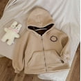 thumbnail image 2 of YuYuBao Toddler Boys Hoodies Hooded Coat Jacket Outerwear Zipper Warm Winter Kids Baby Girls Boys Pullovers Outwear, 2 of 5