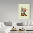 thumbnail image 3 of Trademark Fine Art 'Minnesota State Map' Canvas Art by Lanre Adefioye, 3 of 3