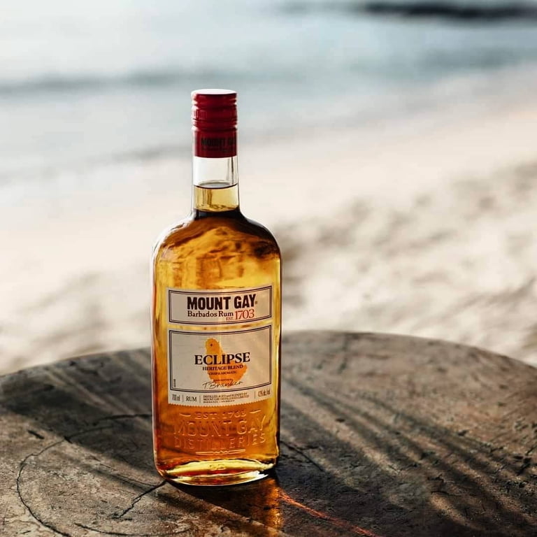 Mount Gay Eclipse Heritage Blend Rum, 1.75L Glass Bottle, 40% ABV