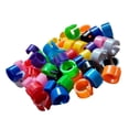 thumbnail image 3 of Mixed Colour Bird Dove Foot Rings Leg Band Finch Canary Poultry Clip Bands 200pcs, 3 of 13