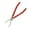 Red, variant on EpheyFIF 11 inch Circlip Pliers for Washing Machine Seal Clamp Removal Tool with Built In Spring for Enhanced Flexibility Yellow