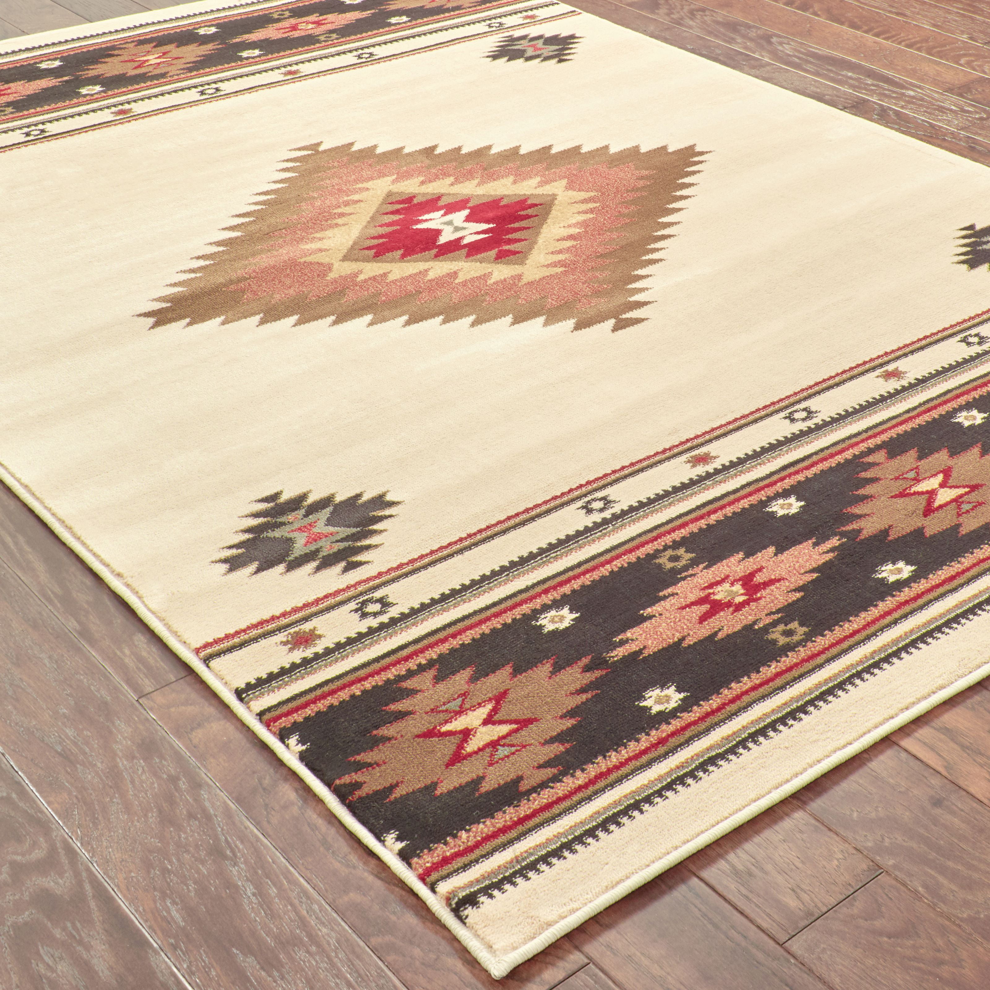 Avalon Home Hamlet Southwestern Transitional Area Rug, Beige